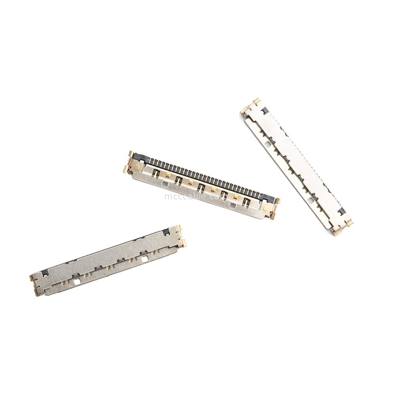 Jam 30 Pin Df81 Konektor Koaksial Mikro 0.4mm Pitch DF81-30S-0.4H