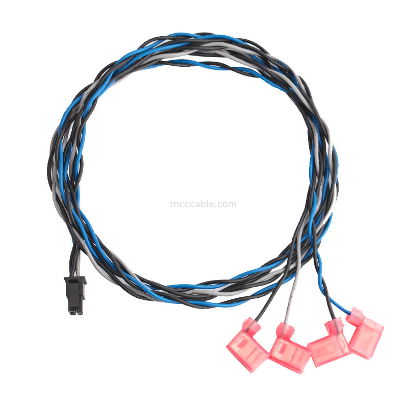 MOLEX 430250408 TO TE 2-520129-2 Rakitan Kabel Daya 3.0 4 Pin Panjang 100mm