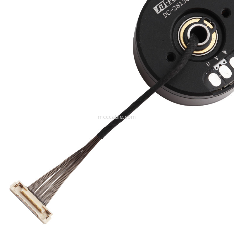 Kustom DF36C-15P-0.4SD Ke DC-2813C Wire Harness Kabel EDP LVDS Untuk Kamera Gimbal