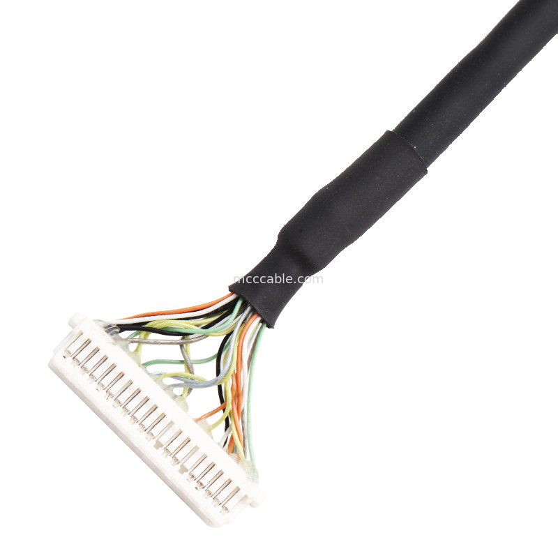 0.5mm pitch ACES 50204-040 1 1-002 ke Majelis kabel LVDS JST SHDR-40V-SB