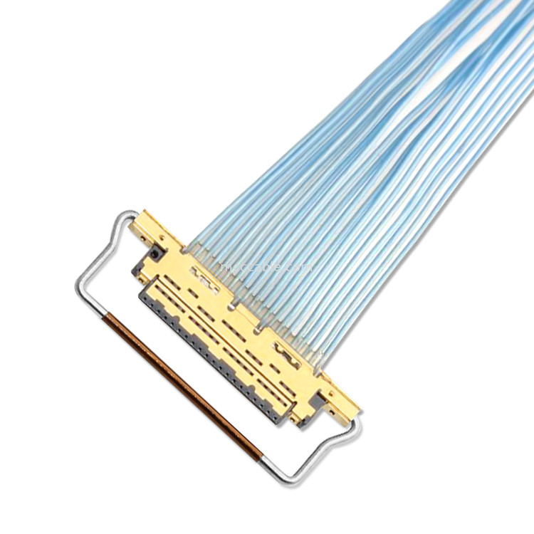 Perakitan Kabel Coaxial SGC Lvds Edp 20P 20633-220T-01S Hingga 20633-220T-01S