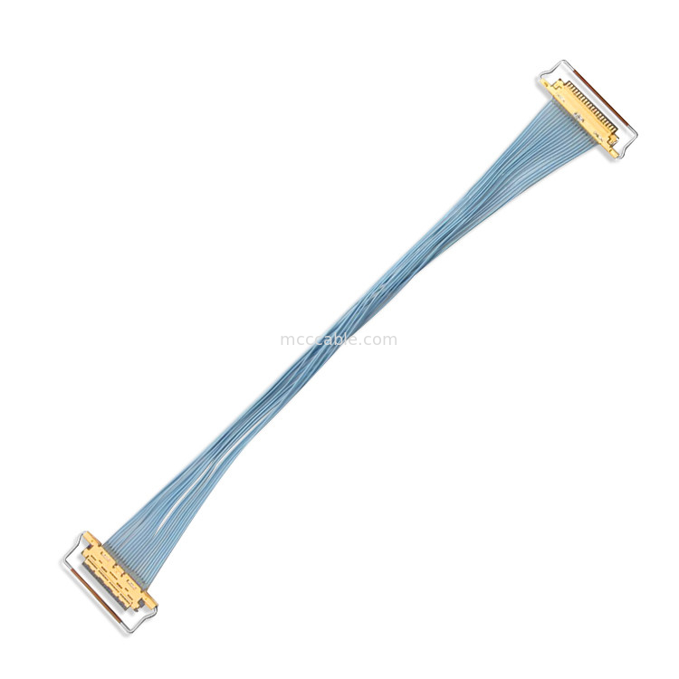 Perakitan Kabel Coaxial SGC Lvds Edp 20P 20633-220T-01S Hingga 20633-220T-01S