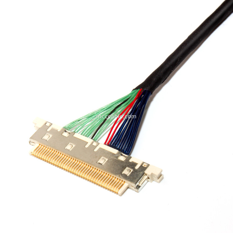 ACES 50204-040 MCC LVDS Wire Assembly ISO13485 Untuk Monitor Lcd Medis
