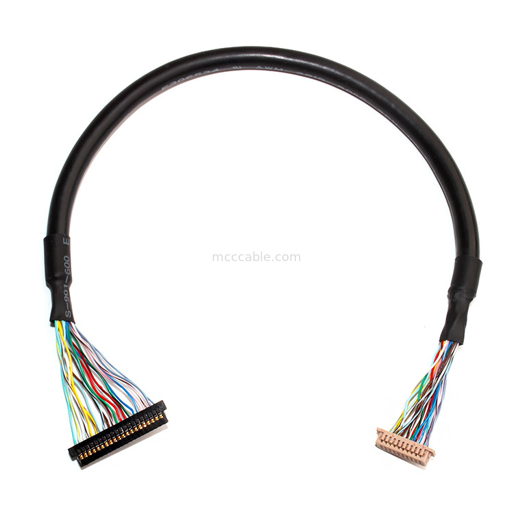 Konektor LCD Rakitan Kabel LVDS 1.0mm Pitch 32AWG  DF13-20DS-1.25C