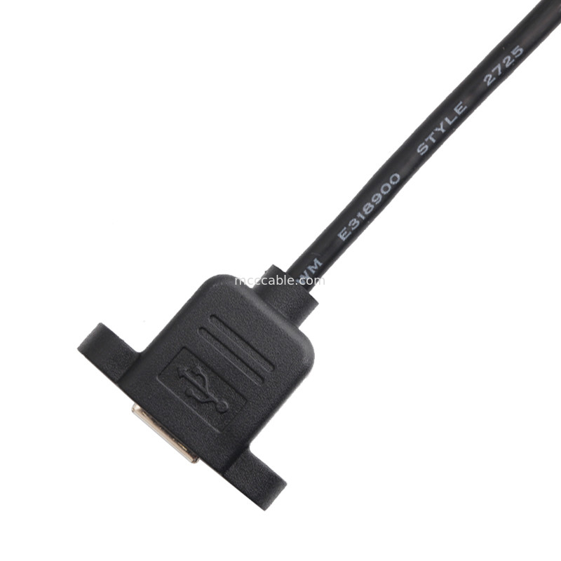 2.54mm Pitch A2542ha-6p Wire Harness Durachill Usb B Kabel Panel Mount Majelis