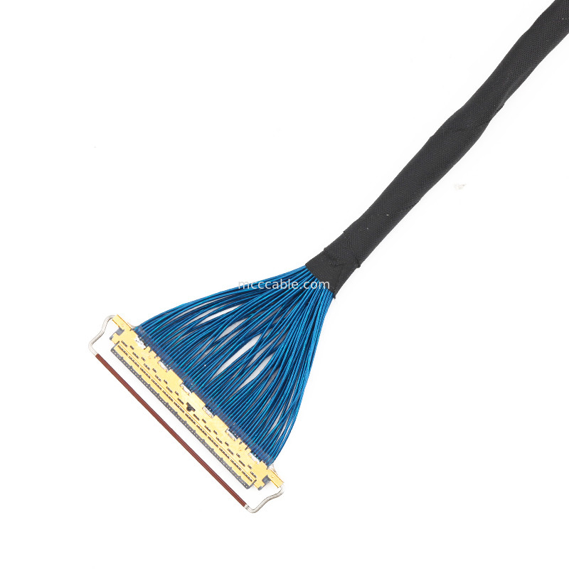 Micro Coaixal Lvds Edp Cable Assembly I  20633-260t-01s konektor layar lvds
