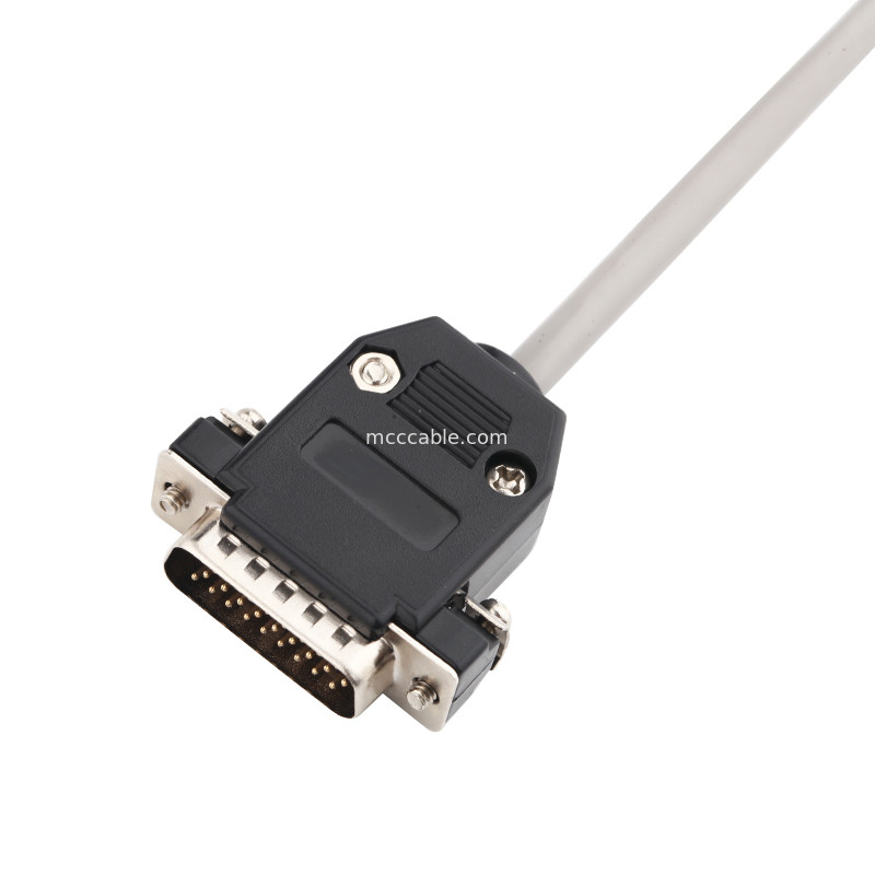 Panel Mount Cable H-DB 26P RJ45 8pin Network Cable Assembly samtec kabel kecepatan tinggi