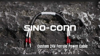 Solusi Perakitan Kabel Daya Ferrule 24V 18AWG Kustom