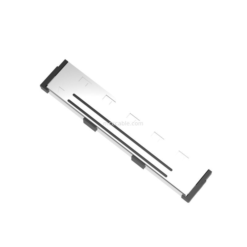 50P Lvds Micro Coax Kabel 20437-050T-01 0,5 mm pitch, Konektor mikro-koaksial tipe pasang vertikal