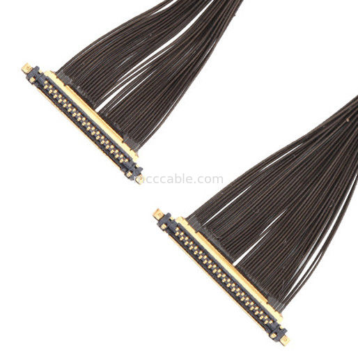 Kabel Koaksial Mikro Seri 20531 30P 20531-034T-02 ke 20531-034T-02 0.25mm Pitch