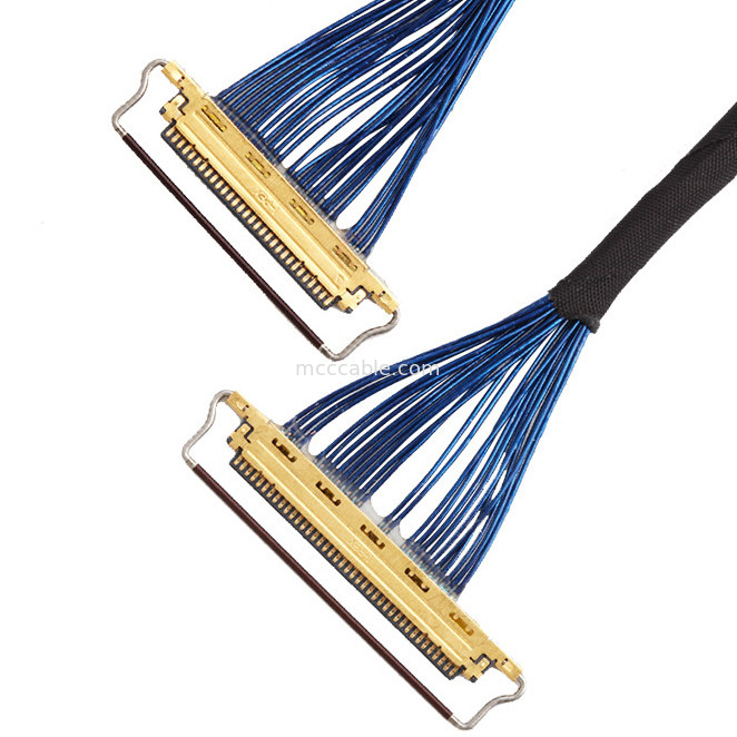 44AWG SGC LVDS EDP Cable  0.5mm Pitch 20453-330t-13 Hingga 20453-340t-13