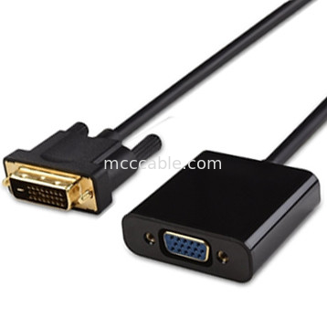 Adaptor konektor Lvds 10 inci Dvi D ke Vga Adaptor kabel untuk adaptor Vga atau Docking