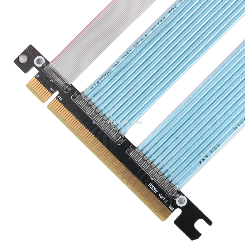 PCB Kabel koaksial sangat halus PCIE Grafis Komputer Grafis Kartu Ekstensi Adaptor Kabel