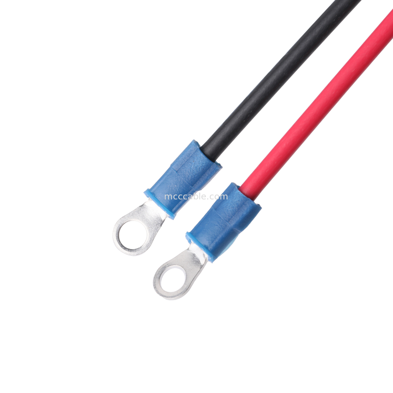 Ring Terminal Kabel Konektor # 8 M4 KST RVS204 Atau KT Rv2-4S Panjang Sesuai OEM / ODM