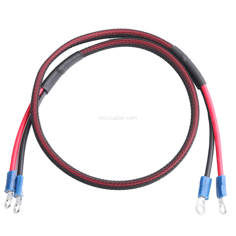 Ring Terminal Kabel Konektor # 8 M4 KST RVS204 Atau KT Rv2-4S Panjang Sesuai OEM / ODM