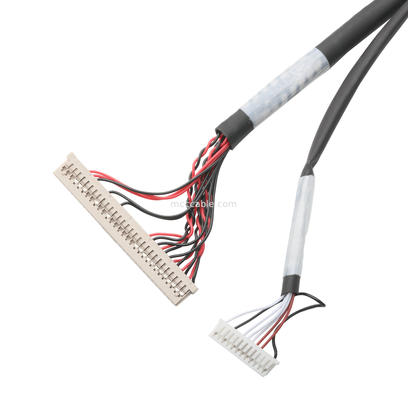 Aplikasi Otomotif JAE FI-X30HL 30P hingga DF14-30P dan MOLEX 51021-1200 12Pin Konektor kabel gabungan OEM/ODM