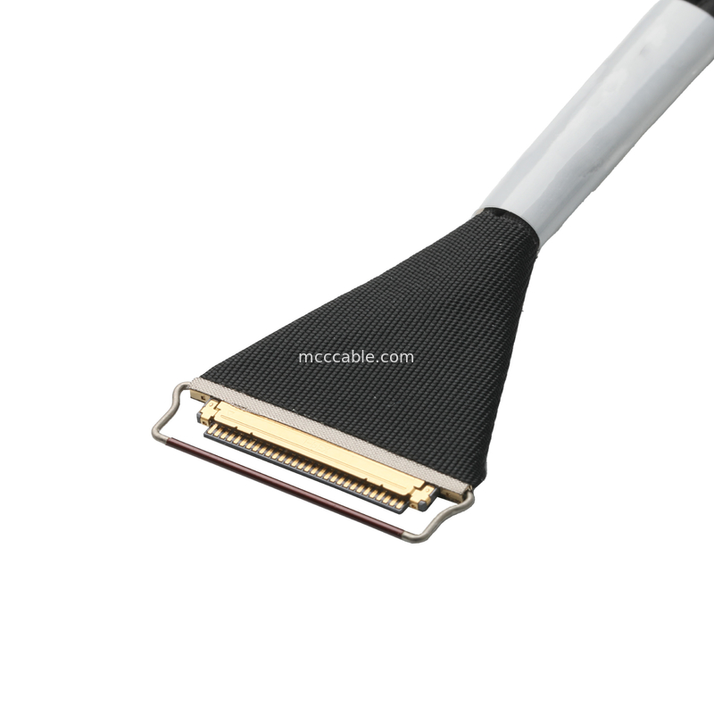 Micro Coaxial 20453-230T Untuk DF14-30P Dan JST EH-7P 30P Kabel Majelis 0.5mm Pitch OEM / ODM