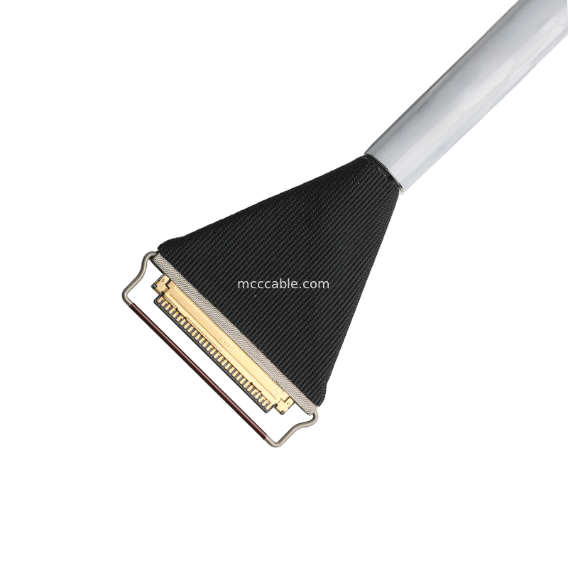 Micro Coaxial 20453-230T Untuk DF14-30P Dan JST EH-7P 30P Kabel Majelis 0.5mm Pitch OEM / ODM
