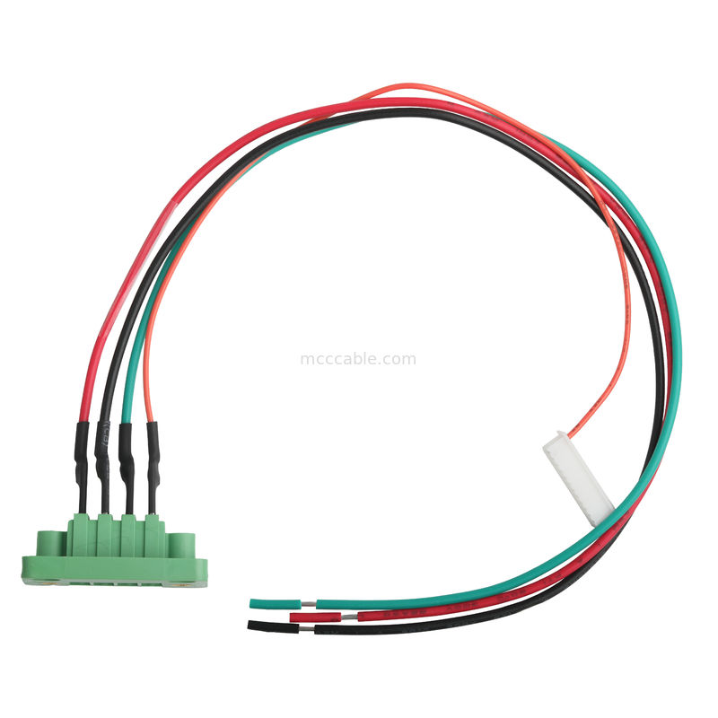DFK-MC JL15CDGV-3.81 4Pin ke MX1.25-12Pin dan UL Lobel Melalui blok terminal dinding