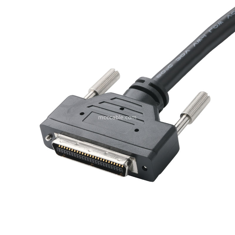 MDR 3M 50P CNC controller kabel sinyal 50 pin 2.5M 4M 5M kabel transmisi sinyal kabel OEM / ODM