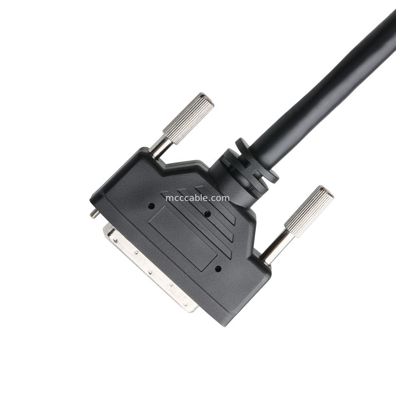 MDR 3M 50P CNC controller kabel sinyal 50 pin 2.5M 4M 5M kabel transmisi sinyal kabel OEM / ODM