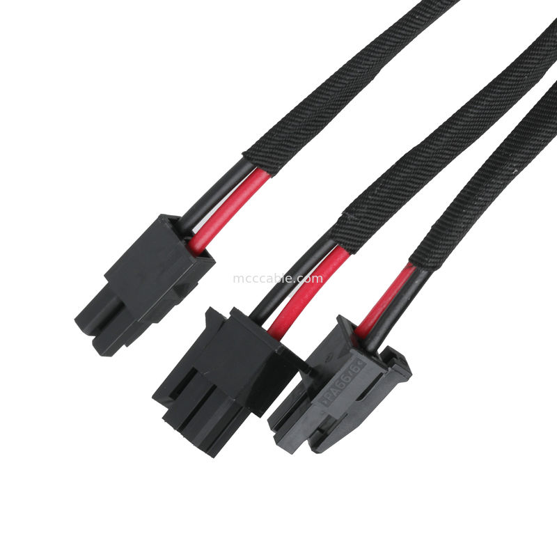 TER MOLEX 430250610 6Pin untuk kustom koaksial perakitan Wire Harnesses untuk Automotive Electrical Equipment