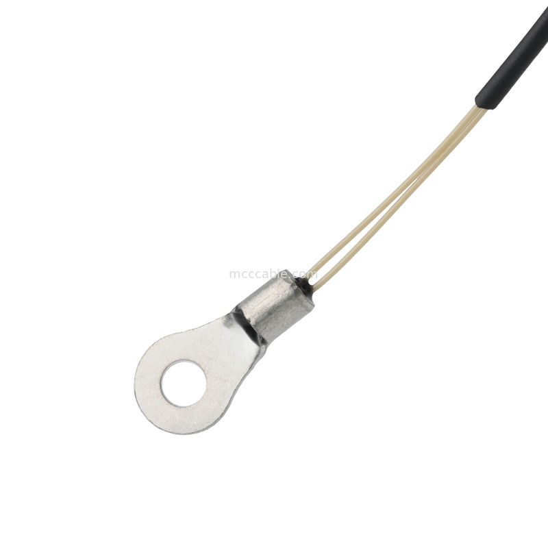 M8 Thermistors NTC 10K ohm 1% SENSOR ke kontak 2P Face UP UL10064 32#AWG Kabel OEM/ODM