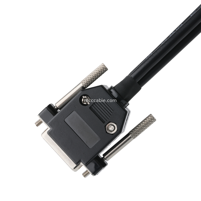 Konektor Kabel Industri yang disesuaikan DB-15P Wanita ke HSG 43025-0800 pitch 3.0mm dan 691352710003 pitch 5.8mm
