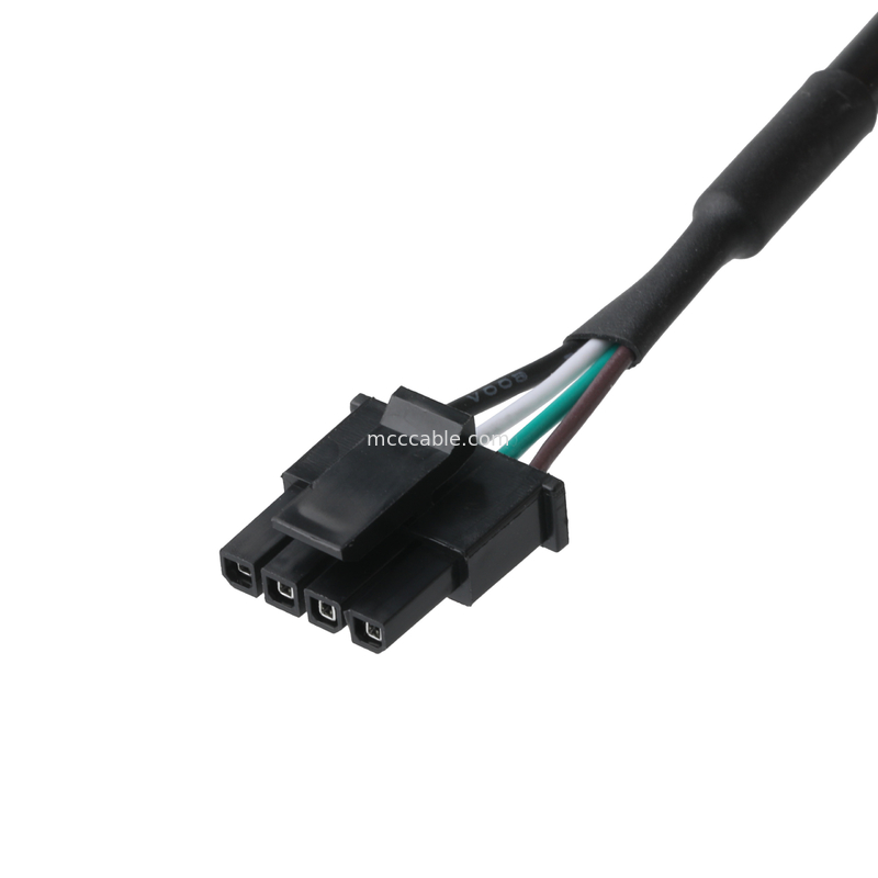 HSG 43645-0400 MX3.0-4P Untuk kabel Semi stripped dan ring grounding collar LVDS kabel perakitan OEM / ODM