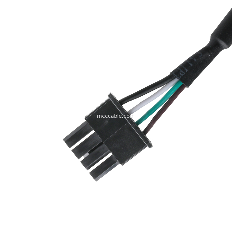 HSG 43645-0400 MX3.0-4P Untuk kabel Semi stripped dan ring grounding collar LVDS kabel perakitan OEM / ODM