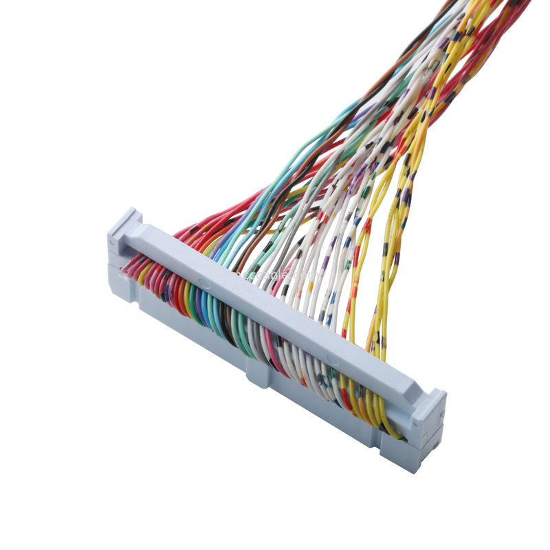 Konektor 89140-0101 RCPT 40P IDC 26-28AWG GOLD Straight-Through, NPT Hubs dengan Integrated Sealing Ring