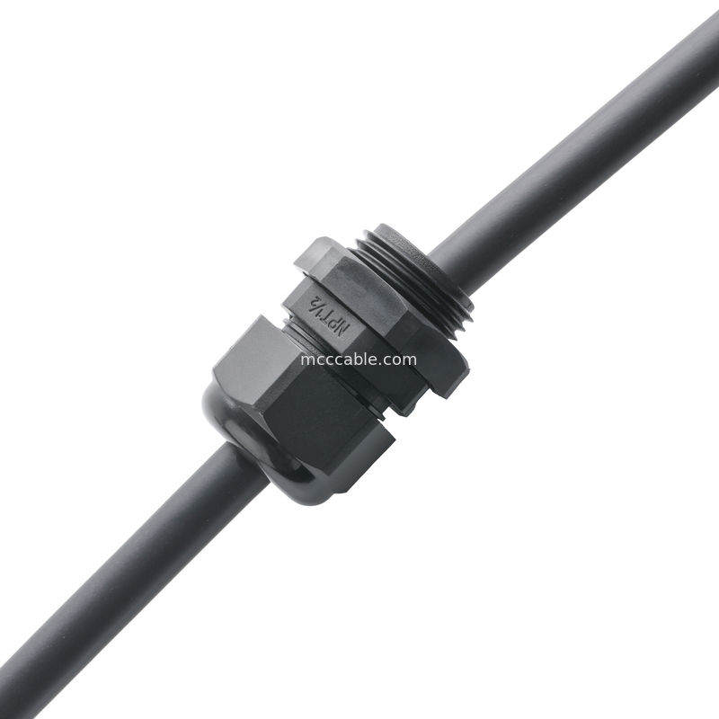 Konektor 89140-0101 RCPT 40P IDC 26-28AWG GOLD Straight-Through, NPT Hubs dengan Integrated Sealing Ring