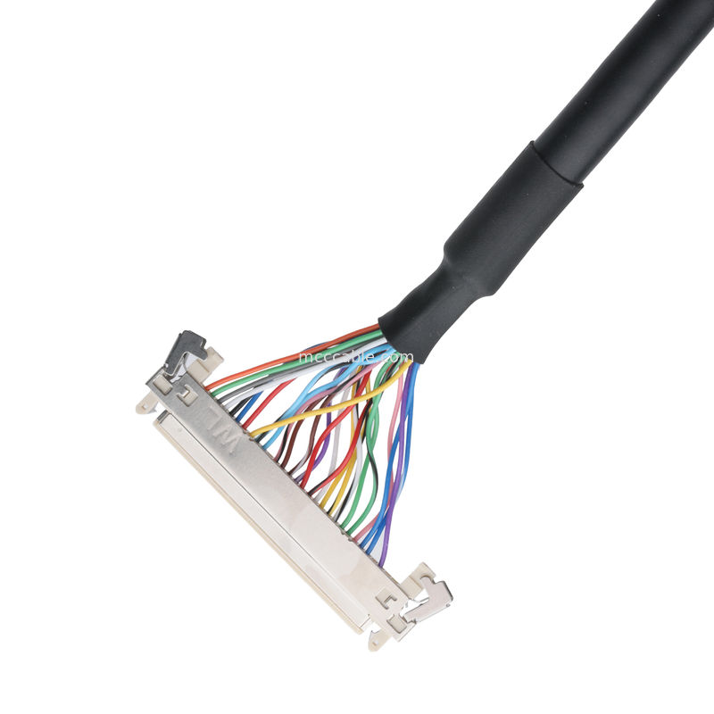 DF20A-50DS-1C dan Molex 0510210800 ke JAE FI-X30HL 30Pin lvds edp kabel konektor OEM / ODM