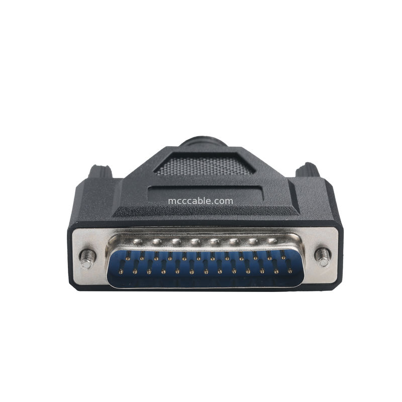 CLEAR PVC 30P D-SUB FEMALE untuk GX12 M12-2P konektor Konektor Custom Kabel Majelis OEM / ODM