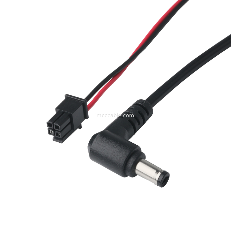 XHB-12P Untuk M8 CONN Kabel Majelis Dan DC CONN Atau 43025-0400 CONN Pitch 3.0mm OEM / ODM