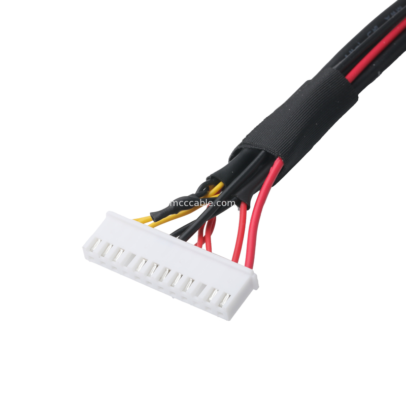 XHB-12P Untuk M8 CONN Kabel Majelis Dan DC CONN Atau 43025-0400 CONN Pitch 3.0mm OEM / ODM