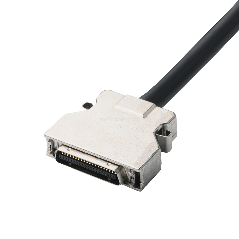 SCSI MDR HPCN40M Male Connector untuk FI-X30HL dan HSG 51146-5P Customized Wiring Harness