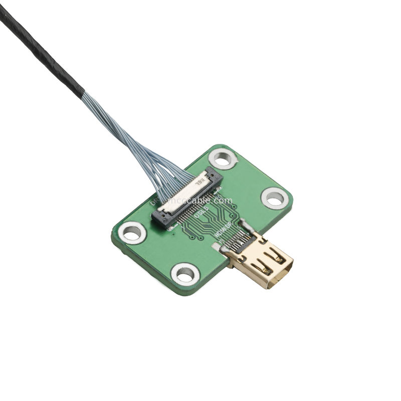 Konektor KEL koaksial HDMI2.0 adaptor drone 4K HD line stabilizer transmisi gambar nirkabel