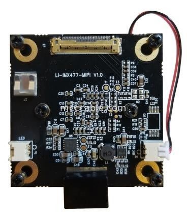 Micro Coax LI-JXAV-MIPI-ADPT-6CAM Untuk LI-IMX290-MIPI-M12 FAW-1233-03 Kabel Nvidia Kamera Board Dan Desain Kamera Connecto