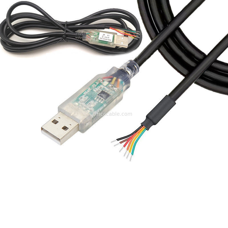 Original Chip USB To RS485 Serial Port Data Cable USB-RS485-WE-5000-BT, Mendukung Penyesuaian Antarmuka yang Berbeda