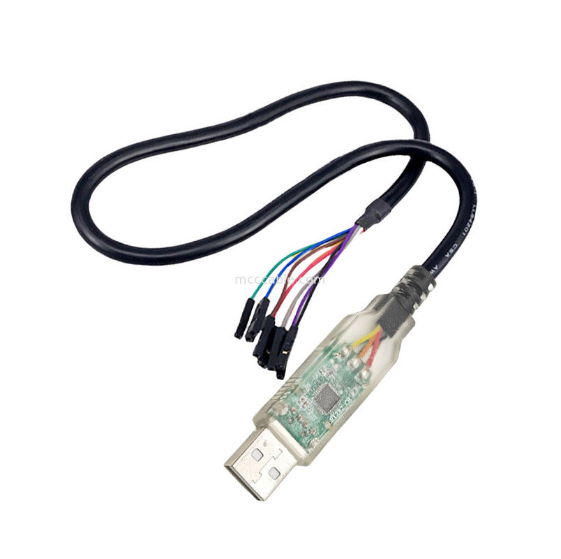 C232HD-DDHSP-0 FT232 Impor Chip USB Untuk Kecepatan Tinggi UART Serial Adapter 3P Kabel
