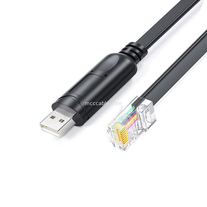 USB-A Ke RS485 RJ45 Serial Kabel 8P8C Kompatibel Dengan RS485 Komunikasi Konfigurasi Debugging Line