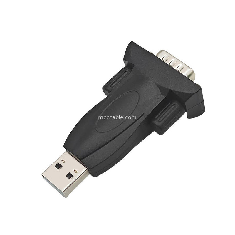 Konektor Industri USB RS232 Serial Kabel DB-9Pin Male Usb Serial Kabel Dukungan PL2303\CH340 Adaptor Protokol