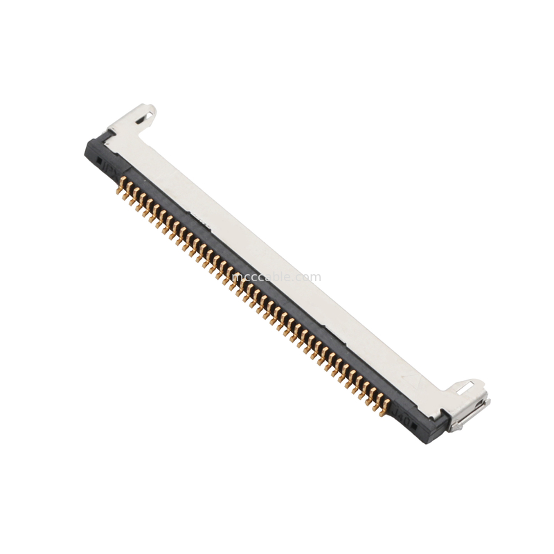 20347-340E-12R 0.4mm Pitch Ultra-fine Coaxial Cable Connector Wanita Transfer data kecepatan tinggi