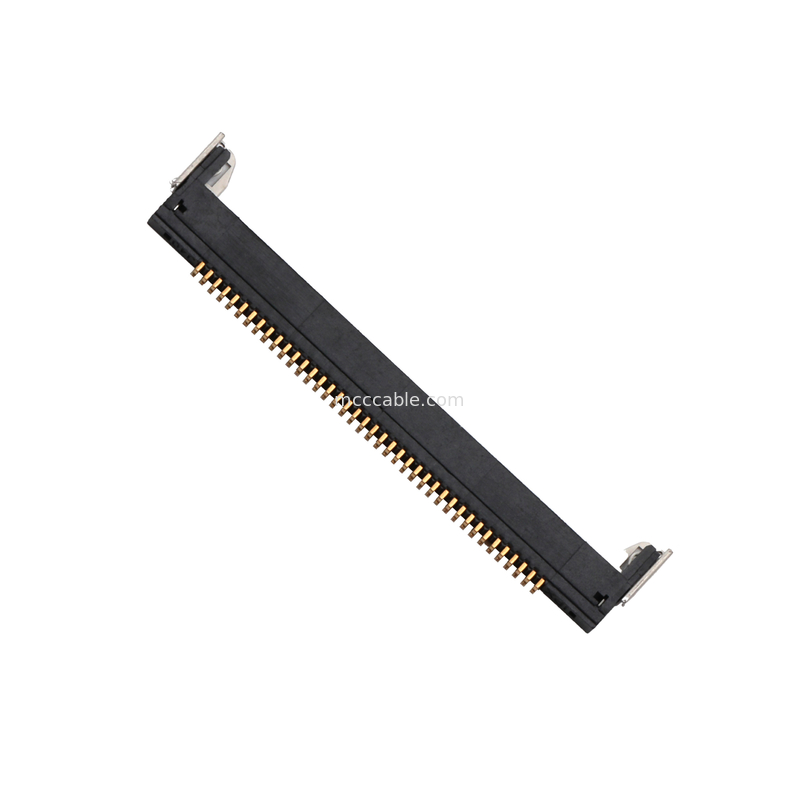 20347-340E-12R 0.4mm Pitch Ultra-fine Coaxial Cable Connector Wanita Transfer data kecepatan tinggi