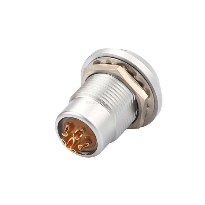 Push-pull self-locking connector Circular Connectors B Series Z8 6Pin Wanita