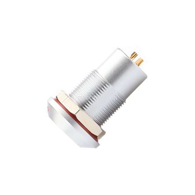 Konektor tahan air melingkar B Seri Z7 4P Wanita vakum disegel soket tahan air, soket nut tetap tetap IP68