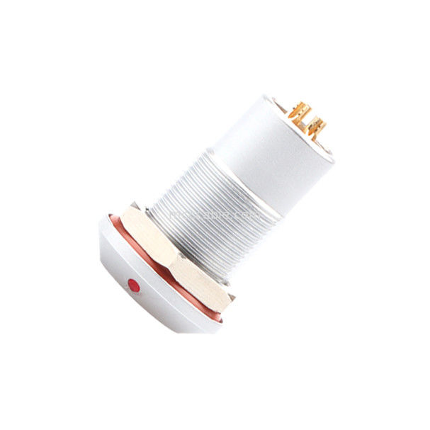 Konektor tahan air melingkar B Seri Z7 4P Wanita vakum disegel soket tahan air, soket nut tetap tetap IP68