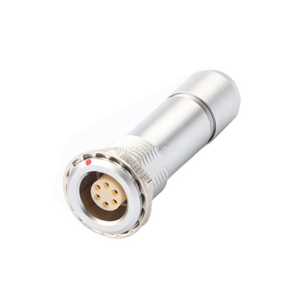 Industrial Waterproof Circular Connector B Series Z10 6P Wanita Indoor Universal Double Nut Cable Clamp Untuk Memperbaiki Kabel