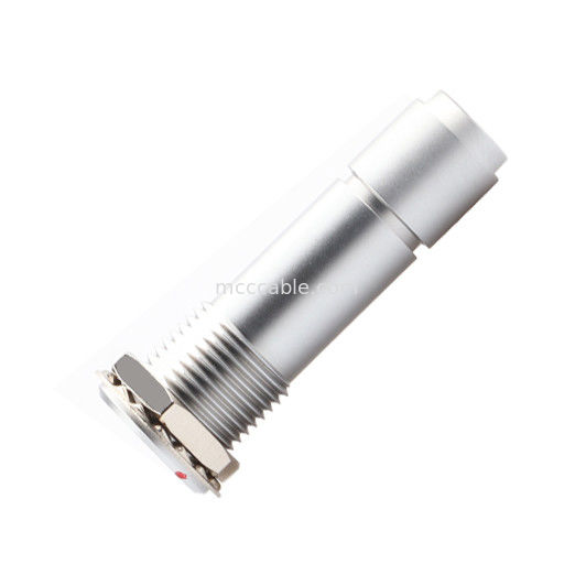 Industrial Waterproof Circular Connector B Series Z10 6P Wanita Indoor Universal Double Nut Cable Clamp Untuk Memperbaiki Kabel